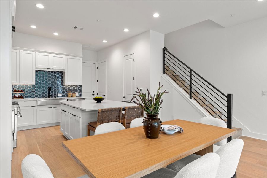 Furnished interior view inside a new home in The Enclave At Dulce Lane, Austin (Image 16).