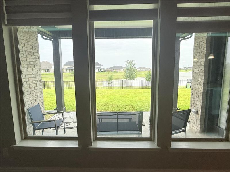 Exterior details and patio area of a home in , Richmond (Image 19).