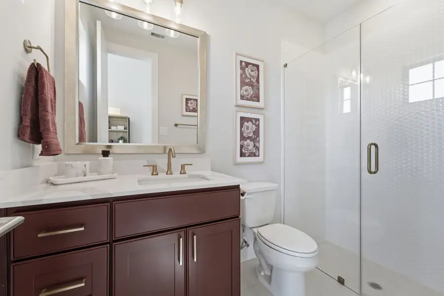 Representative furnished interior of a home built from the Laguna III by CastleRock Communities in Lakesong, Grand Prairie (Image 8).