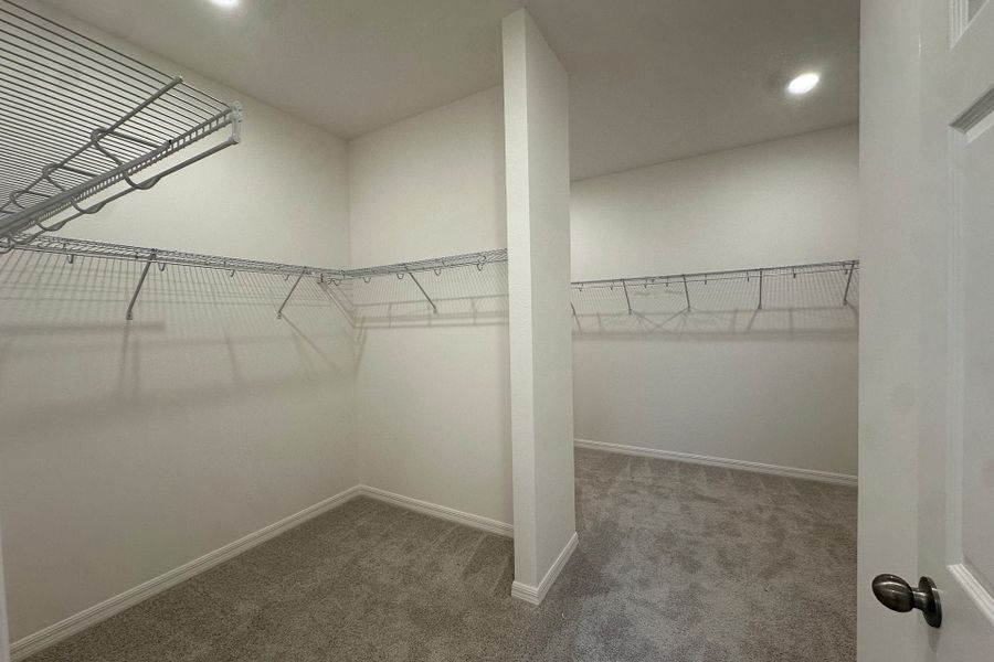 Walk-In Primary Closet in Central Florida Home