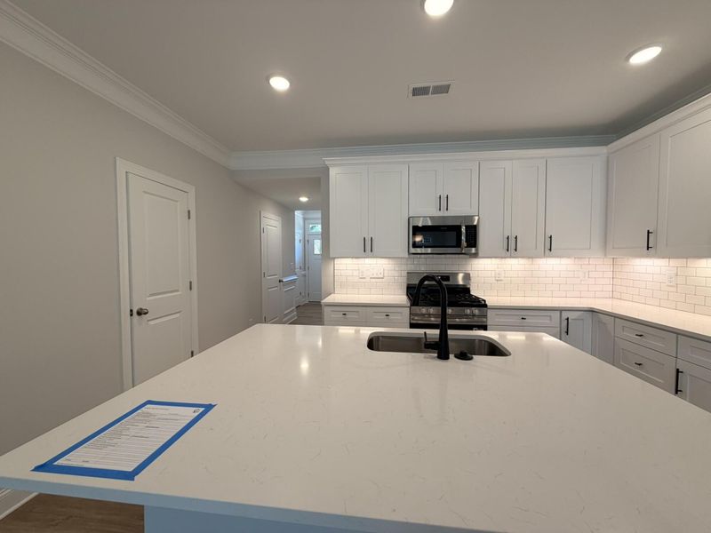 Furnished interior view inside a new home in Harrisburg Village Townhomes, Harrisburg (Image 8).