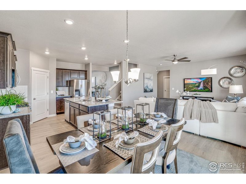 Furnished interior view inside a new home in Tailholt, Severance (Image 5).