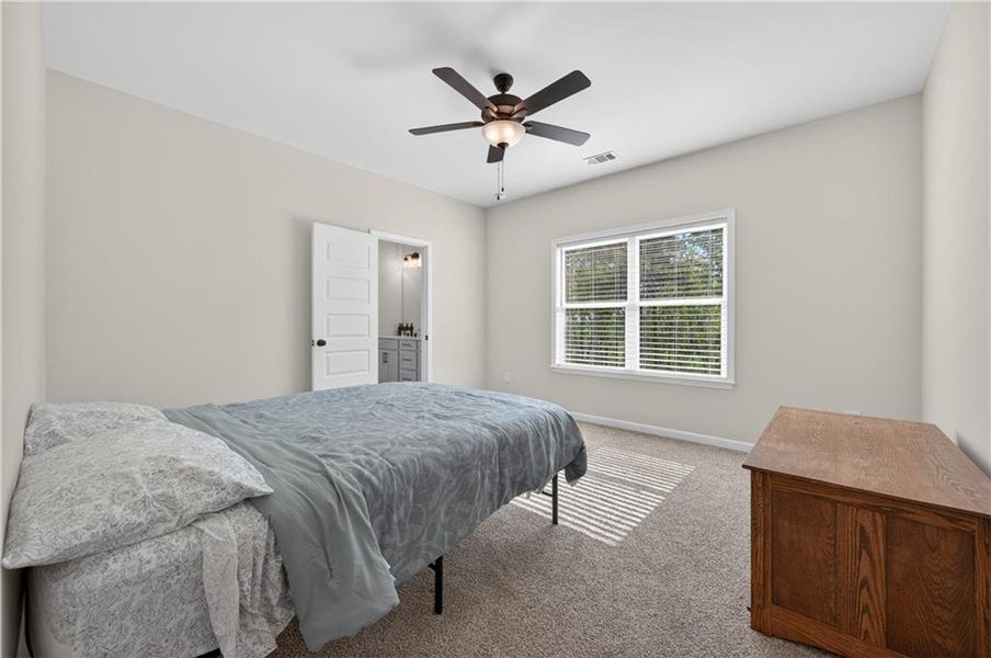 Furnished interior view inside a new home in , Dahlonega (Image 33).