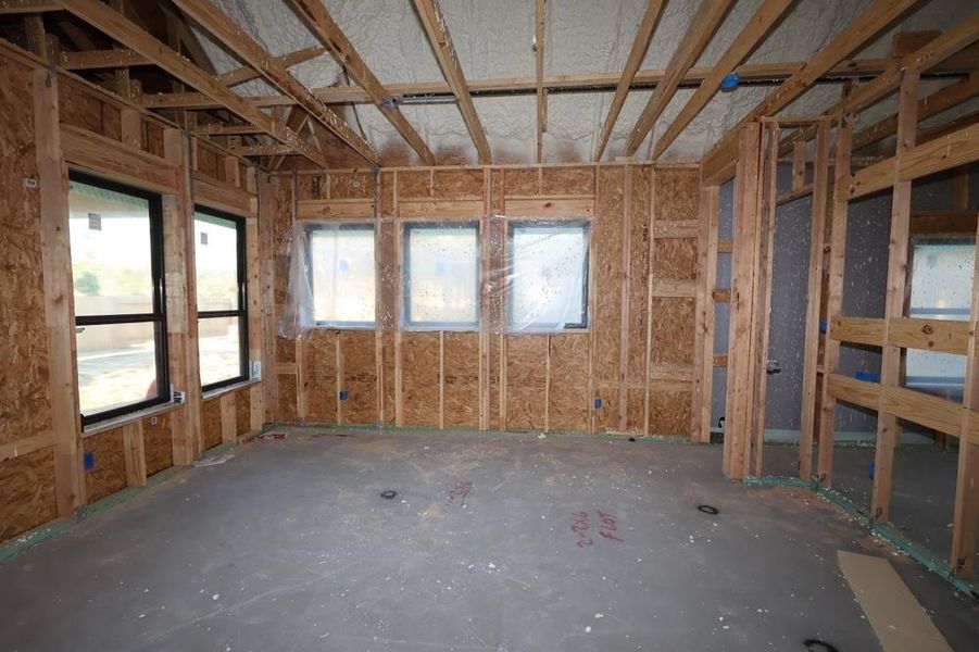 In-progress construction of a new home in The Meadows at Imperial Oaks, Conroe, TX (Image 4). In-progress construction of a new home in The Meadows at Imperial Oaks, Conroe, TX (Image 4).