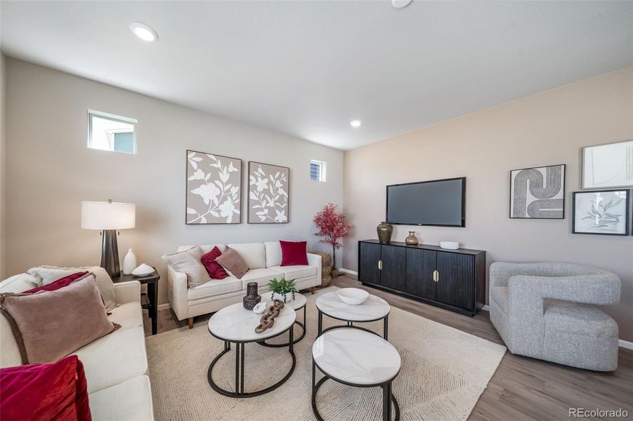 Furnished interior view inside a new home in , Aurora (Image 27).