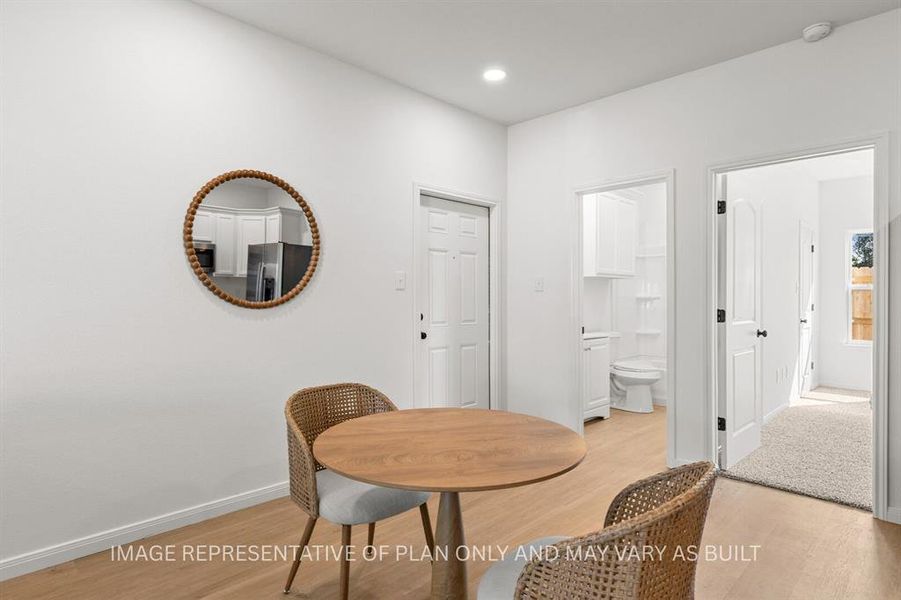 Furnished interior view inside a new home in , Waco (Image 26).