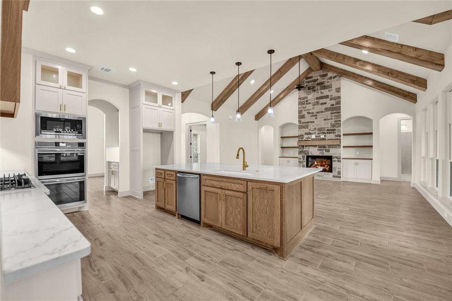 Furnished interior view inside a new home in , Decatur (Image 12).