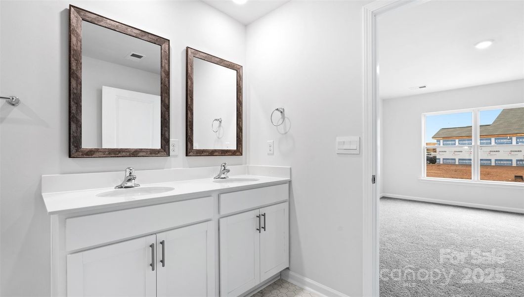 Furnished interior view inside a new home in Villages of Maiden, Maiden (Image 7).