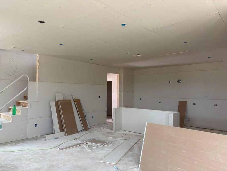 In-progress construction of a new home in La Cima, San Marcos, TX (Image 6).