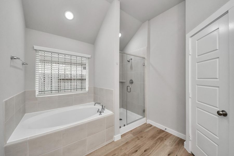 Furnished interior view inside a new home in Marvida, Cypress (Image 12).