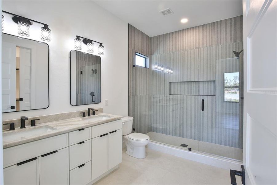 Furnished interior view inside a new home in , Sarasota (Image 18). Furnished interior view inside a new home in , Sarasota (Image 18).