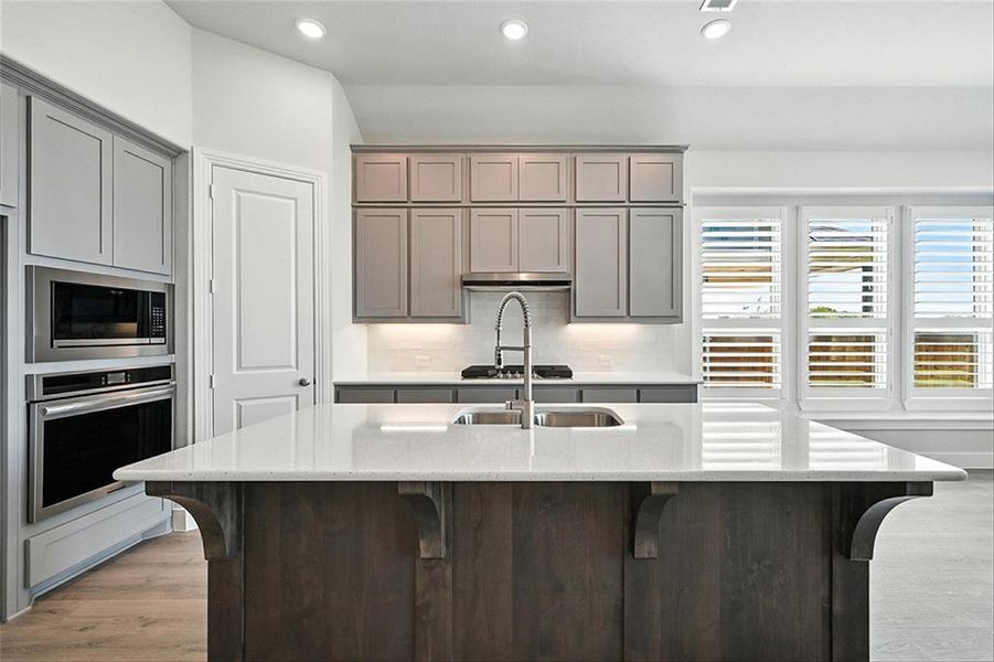 Furnished interior view inside a new home in The Parks at Wilson Creek: 50ft. lots, Celina (Image 3). Furnished interior view inside a new home in The Parks at Wilson Creek: 50ft. lots, Celina (Image 3).