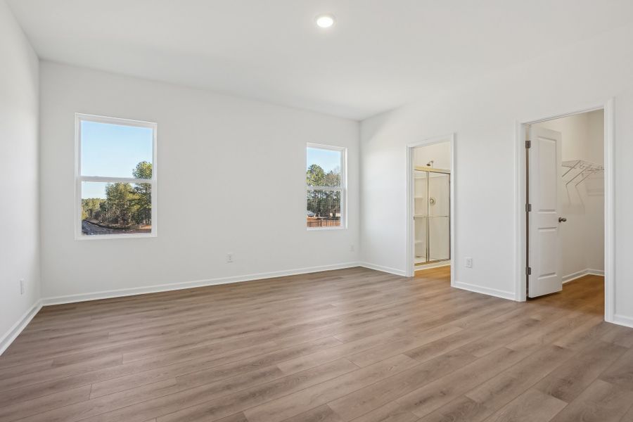 Representative unfurnished interior of a home built from the Timber by Ashton Woods in Middleton Farms, Middlesex (Image 12).