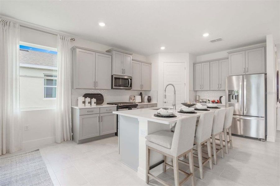 Furnished interior view inside a new home in Lakes of Mount Dora, Mount Dora (Image 5).