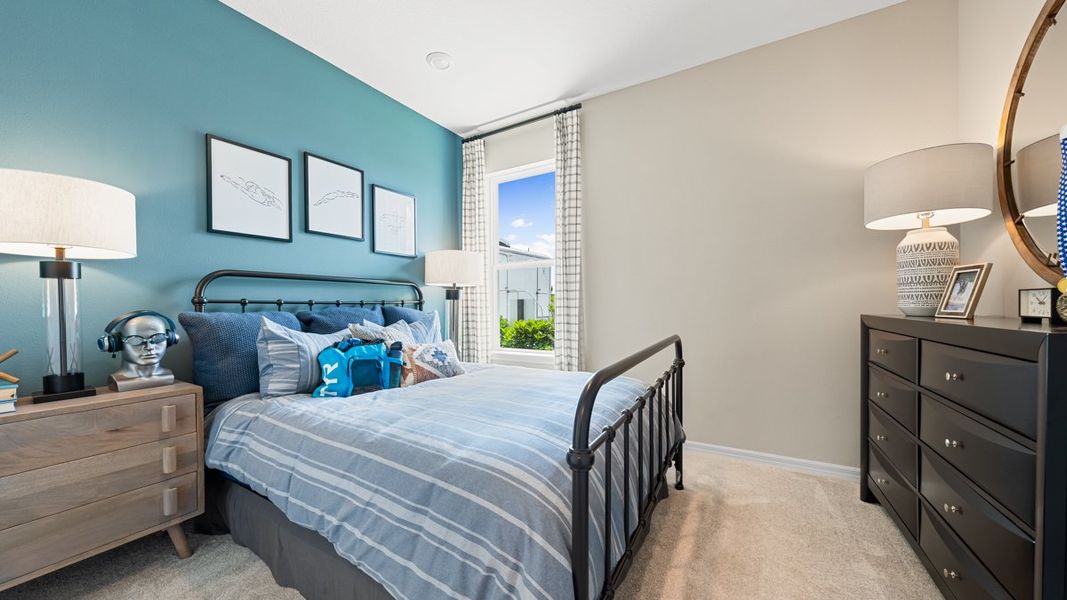 Representative furnished interior of a home built from the Grenada by Taylor Morrison in Indigo Creek, Apollo Beach (Image 14).