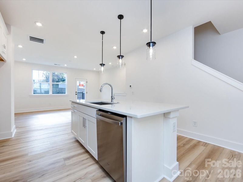 Kitchen featuring large kitchen island Kitchen featuring large kitchen island