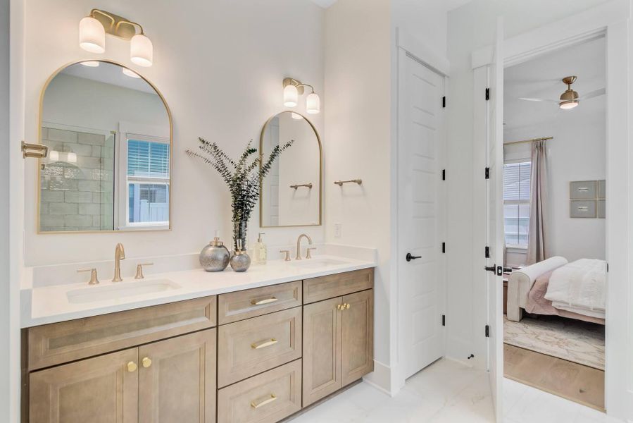 Furnished interior view inside a new home in , Summerville (Image 25).