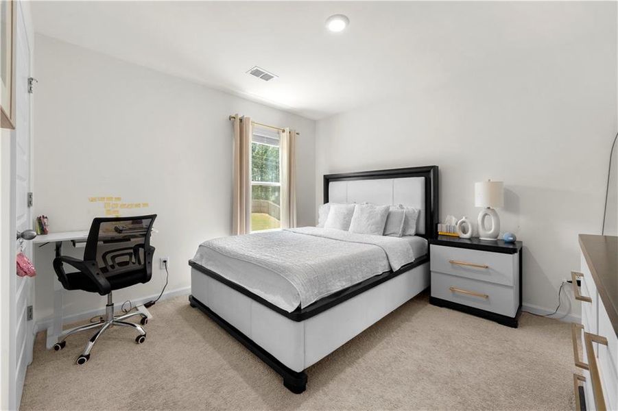 Furnished interior view inside a new home in Summerwind, Dacula (Image 7).