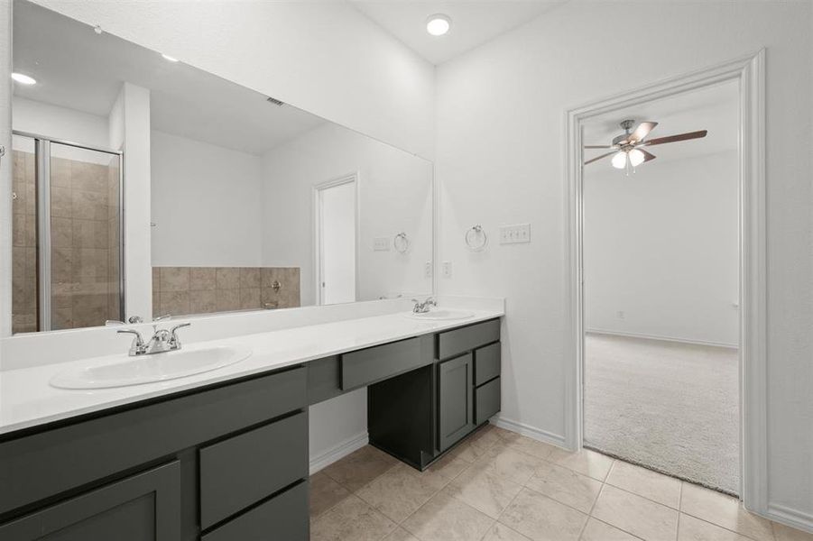 Furnished interior view inside a new home in Palmilla Springs 50s Sales Phase 2, Fort Worth (Image 7).