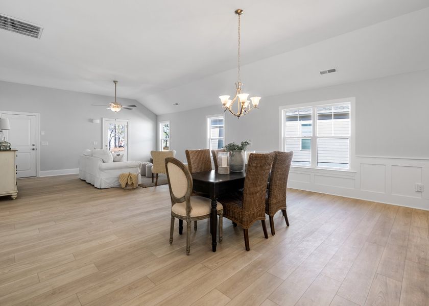 Furnished interior view inside a new home in Osprey Landing, Southport (Image 9).