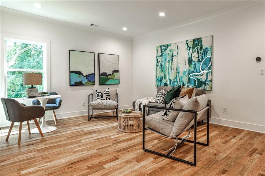 Furnished interior view inside a new home in , Decatur (Image 38).