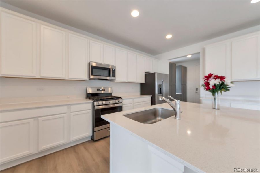 Thoughtfully Designed Kitchen w/Gas Range, New SS Appliances, New Pantry!