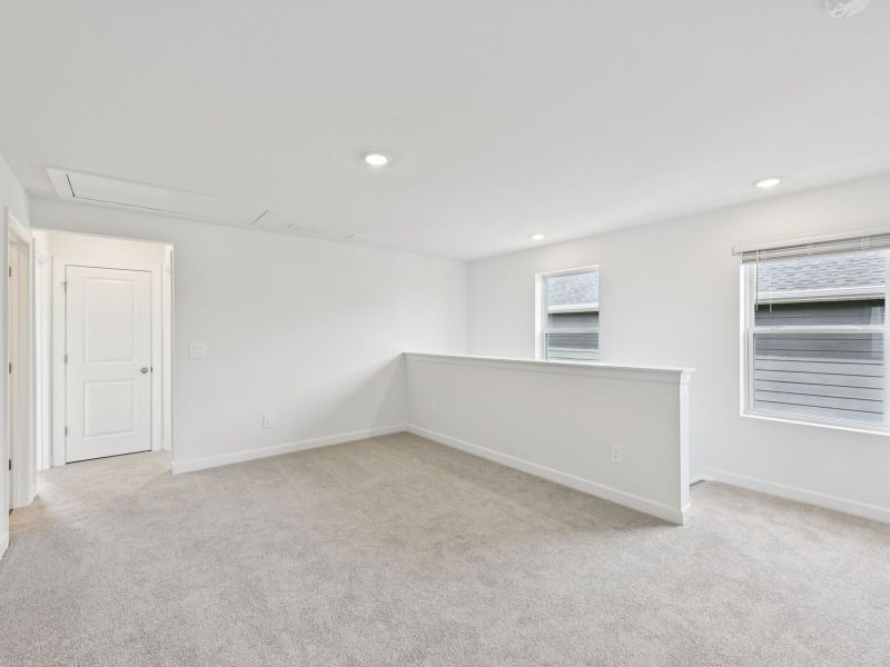 Spacious, unfurnished interior of a new home in Buffalo Ridge, Newton (Image 12). Spacious, unfurnished interior of a new home in Buffalo Ridge, Newton (Image 12).