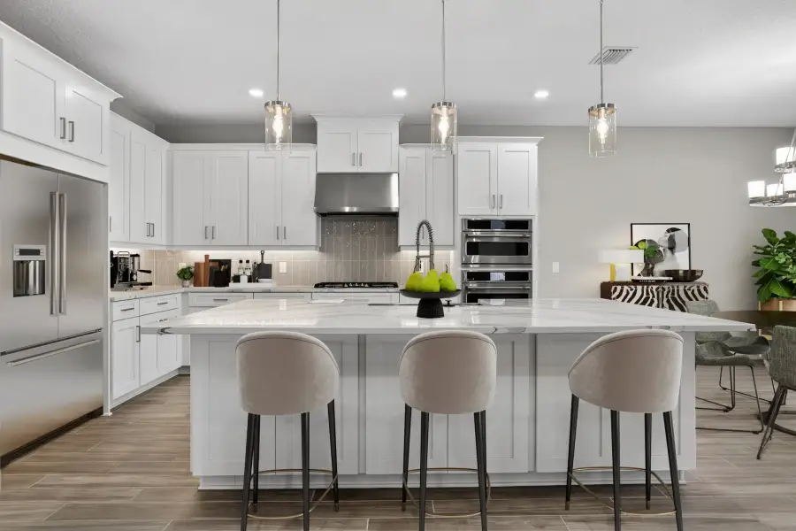 Representative furnished interior of a home built from the Azzurro by Taylor Morrison in Westview Community Group Page, Kissimmee (Image 3).