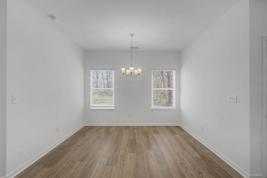 Spacious, unfurnished interior of a new home in The Oaks, Clarksville (Image 17). Spacious, unfurnished interior of a new home in The Oaks, Clarksville (Image 17).