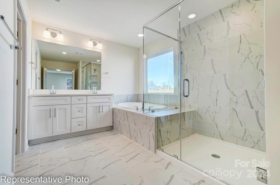 This home will feature a Luxury Primary Shower - no bathtub