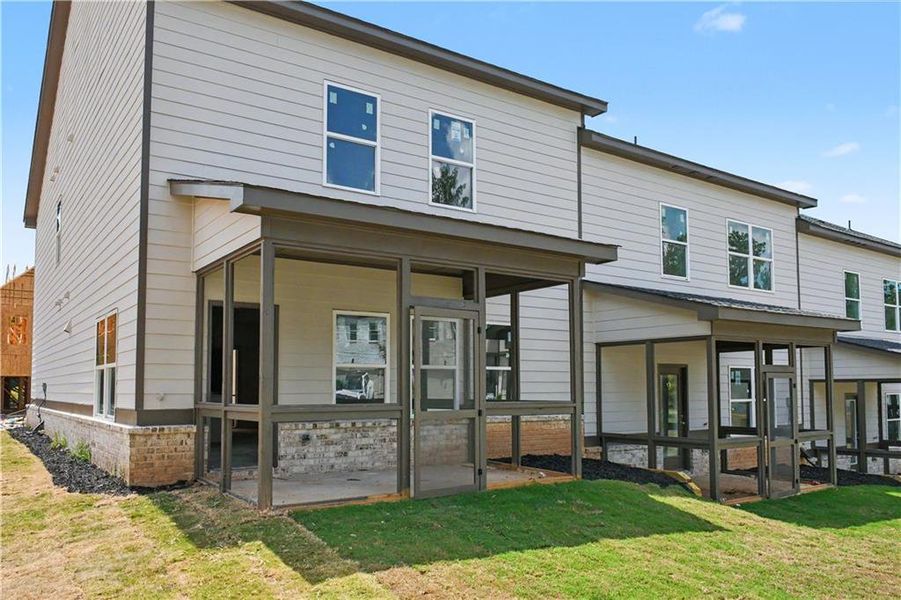 Exterior details and patio area of a home in , Norcross (Image 3).