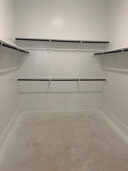 Main bedroom closet.