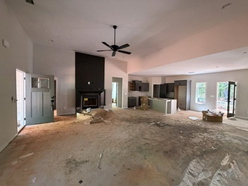 In-progress construction of a new home in Rocky Mount, Greenville, GA (Image 3).