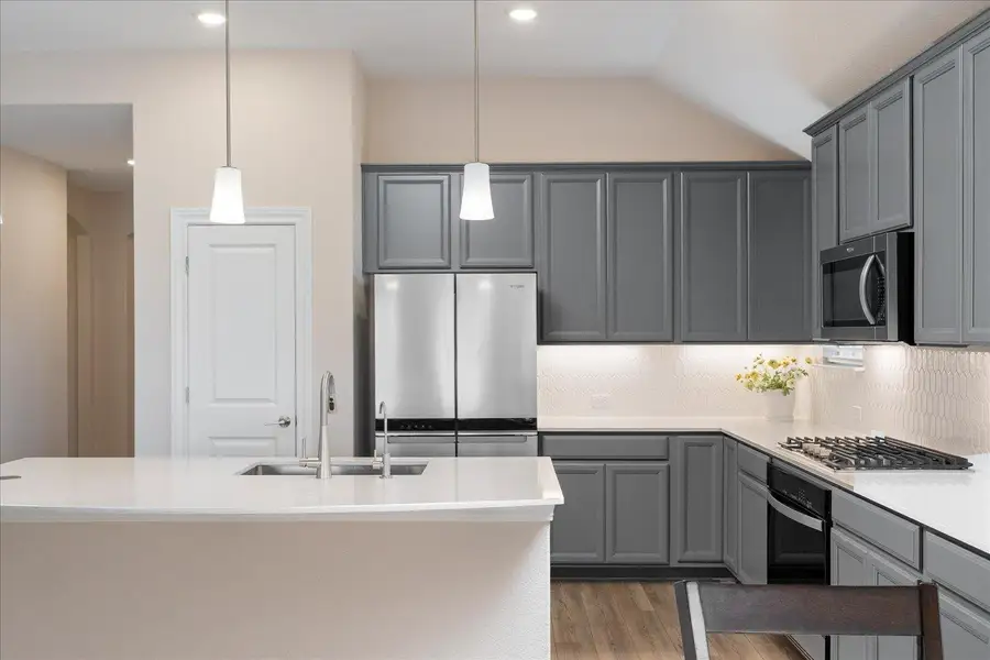 Furnished interior view inside a new home in , Kyle (Image 5).