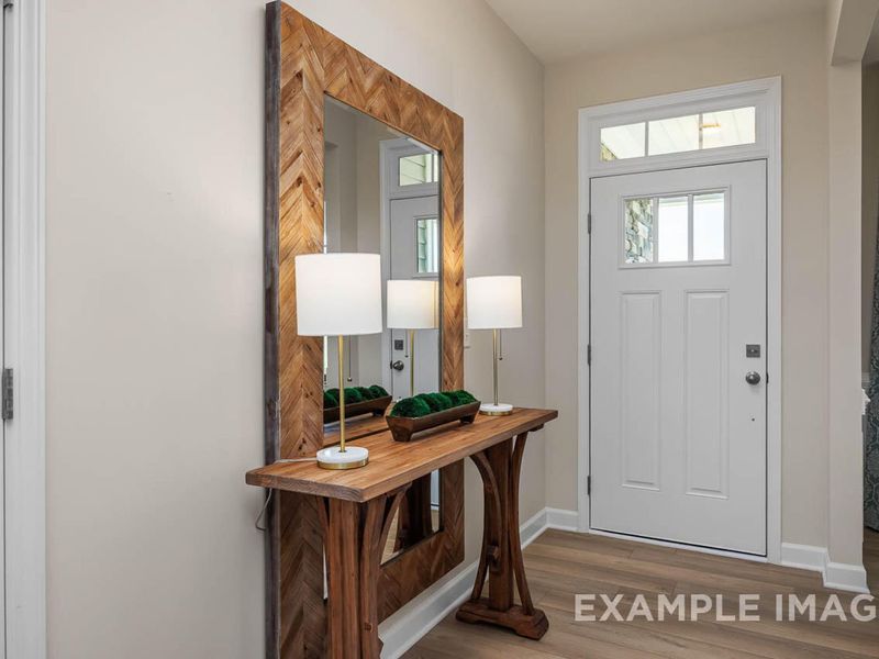 Furnished interior view inside a new home in Sage on North Main, Wake Forest (Image 2).