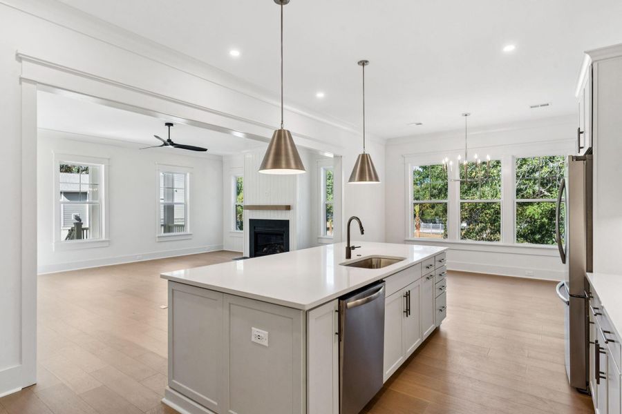 Furnished interior view inside a new home in , Mount Pleasant (Image 14).
