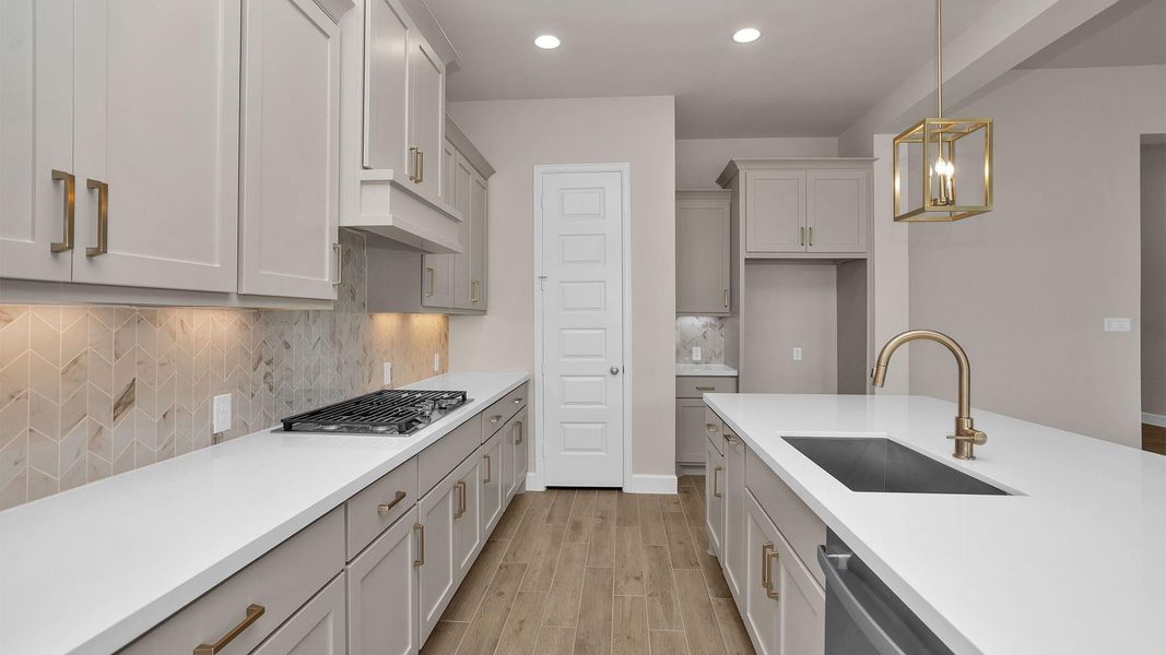 Furnished interior view inside a new home in Grange 60', Katy (Image 5). Furnished interior view inside a new home in Grange 60', Katy (Image 5).