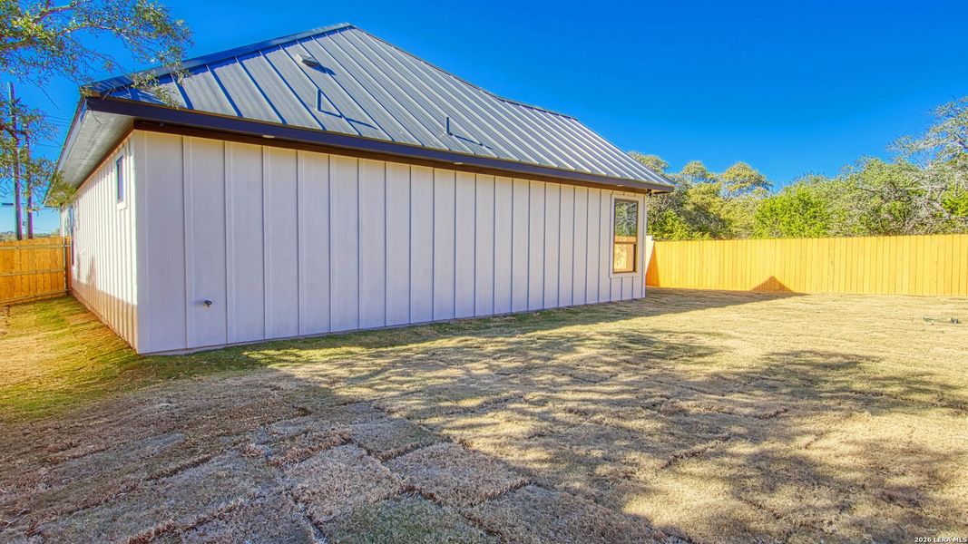 Exterior details and patio area of a home in , Spring Branch (Image 22).