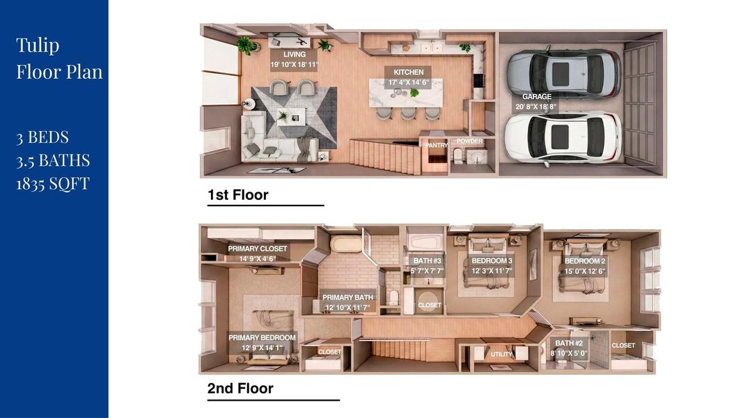 2D floor plan layout of this home in , Houston, TX (Image 5).