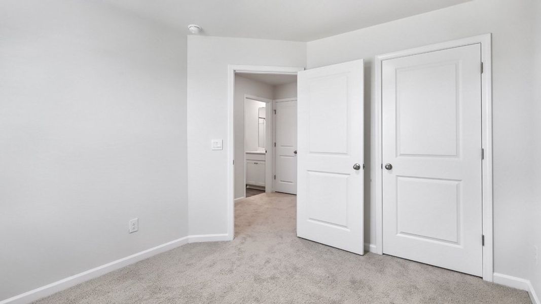 Spacious, unfurnished interior of a new home in The Townes at Honeycutt Oaks, Angier (Image 18). Spacious, unfurnished interior of a new home in The Townes at Honeycutt Oaks, Angier (Image 18).