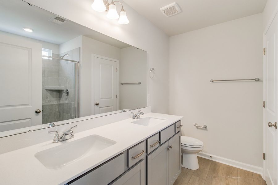 Furnished interior view inside a new home in Bluefield, Lexington (Image 10).