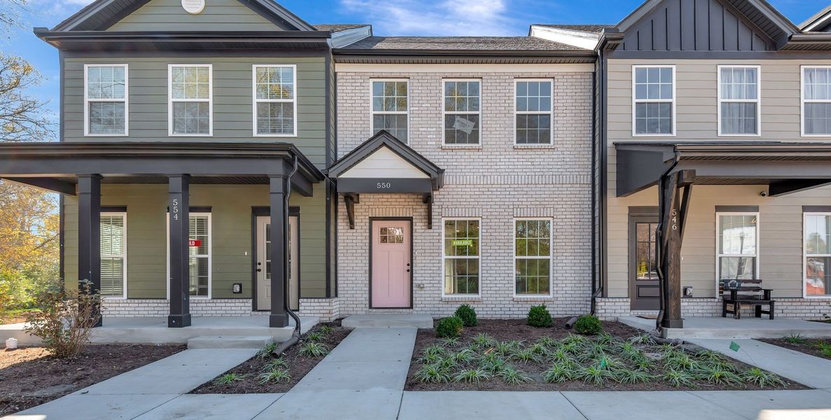 Representative exterior photo of a completed home built from the Fairfax by Parkside Builders in Oxford Station, Gallatin, TN (Image 23).