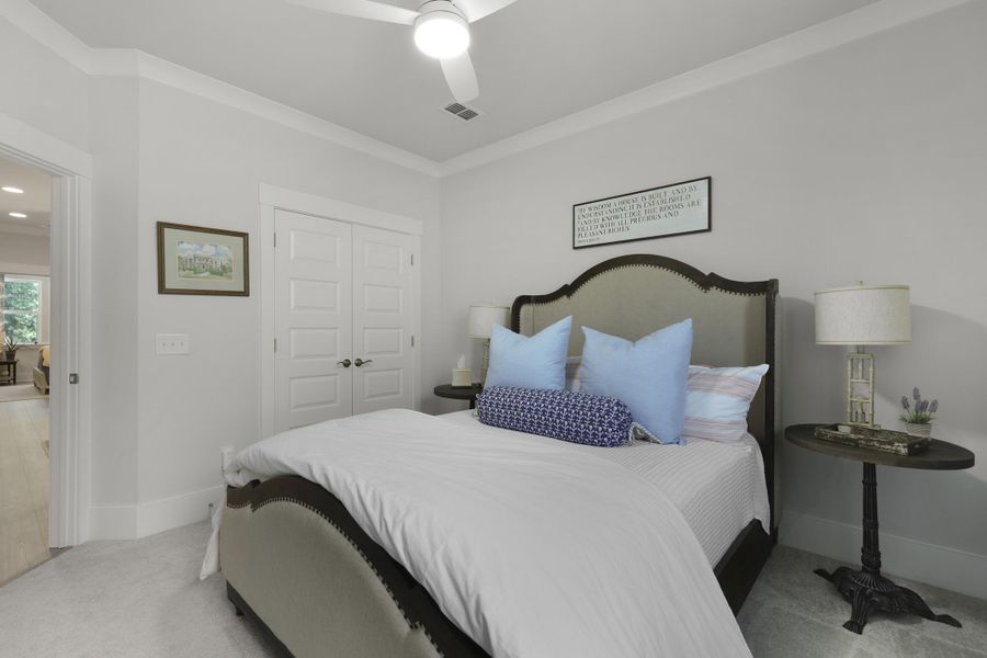 Furnished interior view inside a new home in , Mount Pleasant (Image 30).