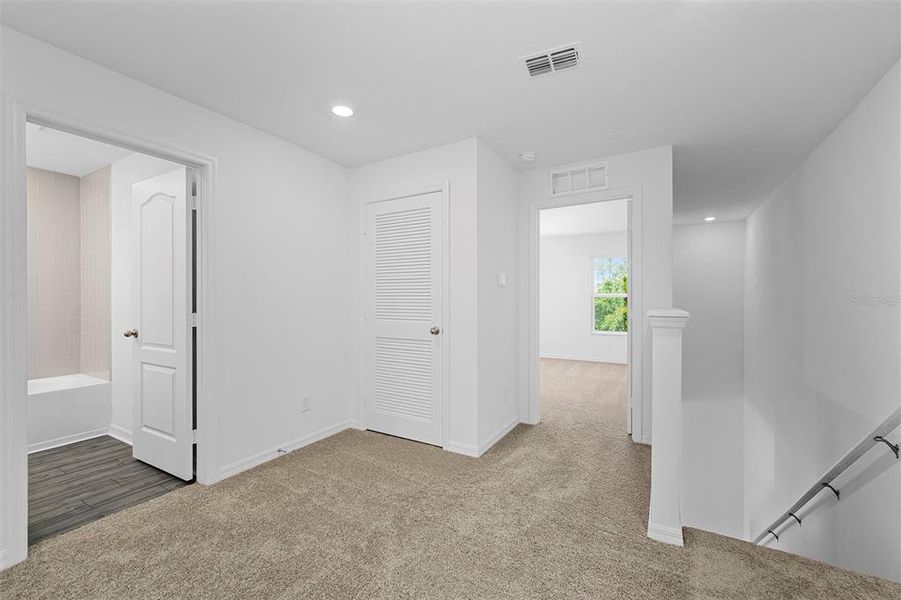 Spacious, unfurnished interior of a new home in Noah Estates at Tuscany Preserve, Poinciana (Image 17). Spacious, unfurnished interior of a new home in Noah Estates at Tuscany Preserve, Poinciana (Image 17).