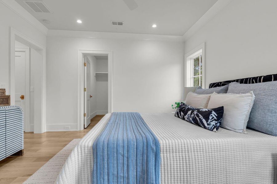 Furnished interior view inside a new home in , Mount Pleasant (Image 37).