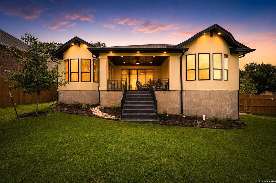 Exterior details and patio area of a home in , San Antonio (Image 3).