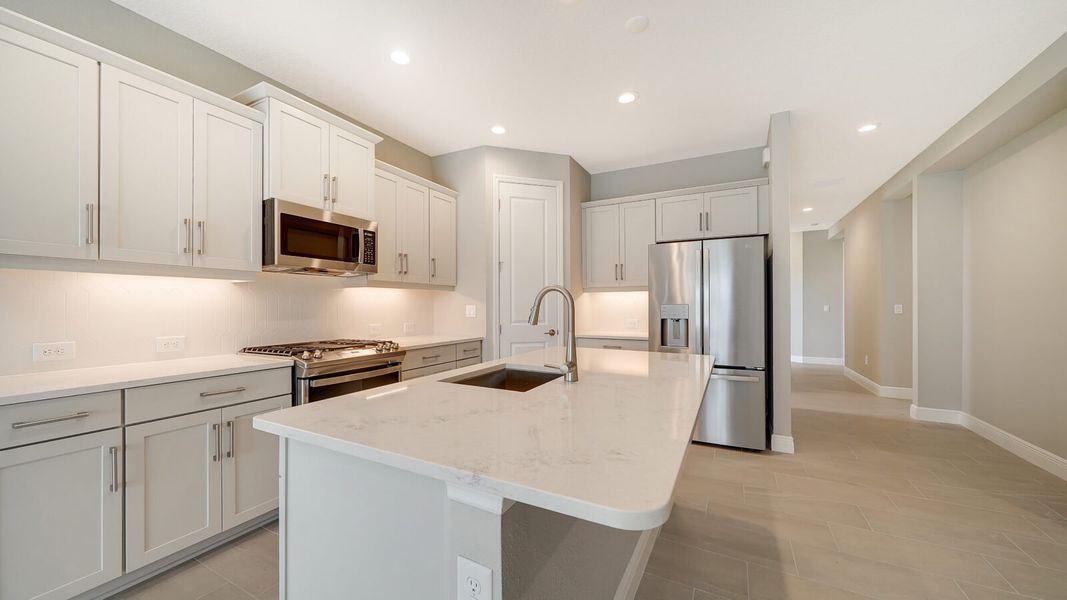Furnished interior view inside a new home in Windward, Sarasota (Image 8).
