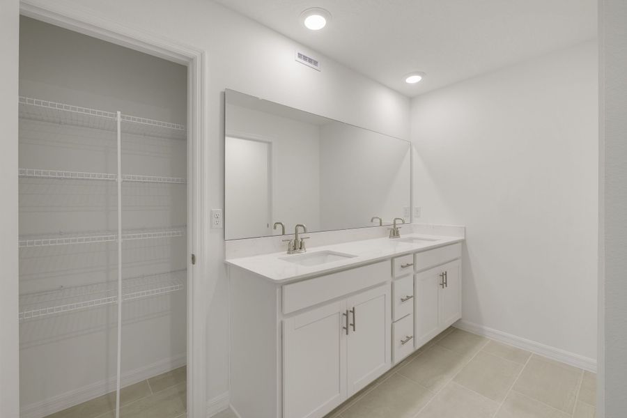 Furnished interior view inside a new home in Towns at Riverwalk, Sanford (Image 10).