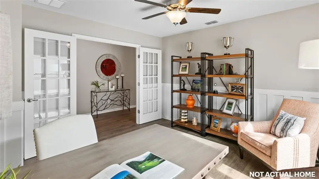 Furnished interior view inside a new home in Sawmill Branch, Palm Coast (Image 30).