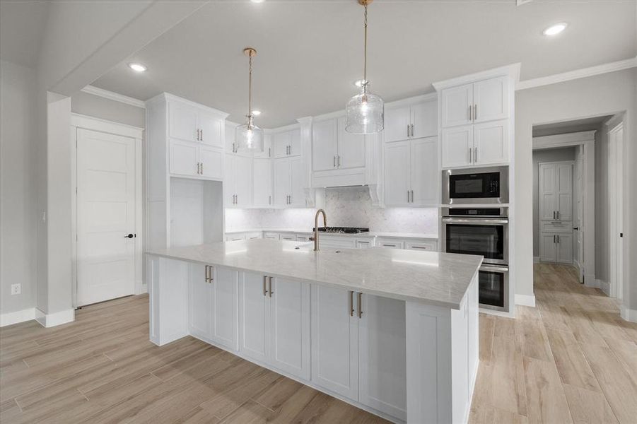 Furnished interior view inside a new home in , Midlothian (Image 8).